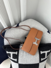 New Constance Elan in Imported Epsom Leather, CK37 Gold with Silver Hardware