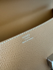 New Constance Elan in Imported Epsom Leather, CK37 Gold with Silver Hardware