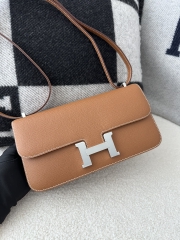 New Constance Elan in Imported Epsom Leather, CK37 Gold with Silver Hardware