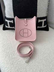 Mini Evelyne Tc Clemence  3Q Rose Sakura silver hardware