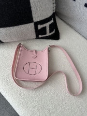 Mini Evelyne Tc Clemence  3Q Rose Sakura silver hardware