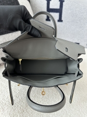 Birkin 25cm Togo Calfskin Leather 0L Gris Meyer Cloud Gray Gold Hardware