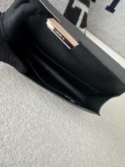New Constance Elan Epsom Calfskin Leather CD89 Noir Black Rose Gold Hardware