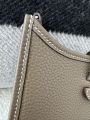 Mini Evelyne Tc Clemence CK18 Etoupe grey silver hardware