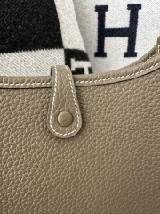 Mini Evelyne Tc Clemence CK18 Etoupe grey silver hardware