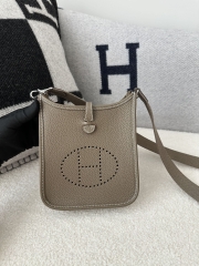 Mini Evelyne Tc Clemence CK18 Etoupe grey silver hardware