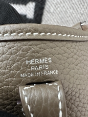 Mini Evelyne Tc Clemence CK18 Etoupe grey silver hardware