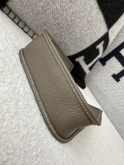 Mini Evelyne Tc Clemence CK18 Etoupe grey silver hardware