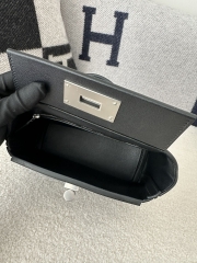 2424 mini 21cm volupto Swift CK89 Noir silver hardware