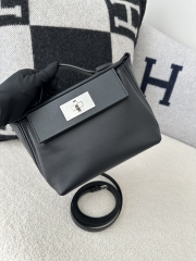 2424 mini 21cm volupto Swift CK89 Noir silver hardware
