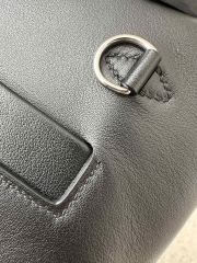 2424 mini 21cm volupto Swift CK89 Noir silver hardware