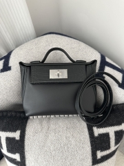 Kelly 2424 Mini 21cm Volupto Matte Alligator Bag