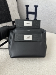 Kelly 2424 Mini 21cm Volupto Matte Alligator Bag