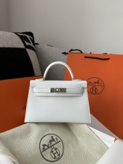 Kelly mini II  evercolor CK01  Blank silver hardware