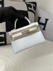 Kelly mini II  evercolor CK01  Blank silver hardware