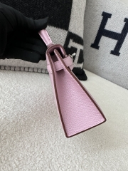Kelly mini II evercolor X9  Mauve sylvestre silver hardware