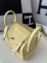 Lindy mini Tc Clemence 1Z Jaune poussin silver hardware
