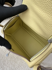 Lindy mini Tc Clemence 1Z Jaune poussin silver hardware