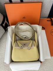 Lindy mini Tc Clemence 1Z Jaune poussin silver hardware