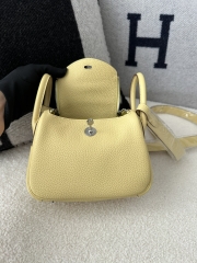 Lindy mini Tc Clemence 1Z Jaune poussin silver hardware