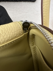 Lindy mini Tc Clemence 1Z Jaune poussin silver hardware