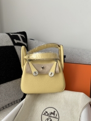 Lindy mini Tc Clemence 1Z Jaune poussin silver hardware