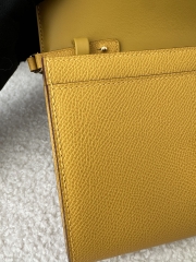 Constance to go epsom 9D Jaune ambre  Gold hardware