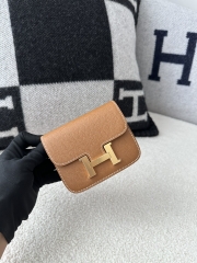 Constance slim epsom  CC37 Gold  gold hardware