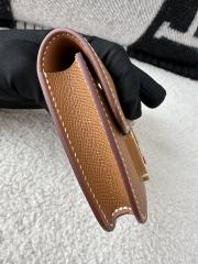 Constance slim epsom  CC37 Gold  gold hardware