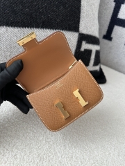 Constance slim epsom  CC37 Gold  gold hardware