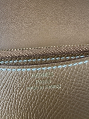 Constance slim epsom  CC37 Gold  gold hardware