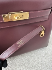 Kelly 28cm box   CC55 Rough H  Gold hardware