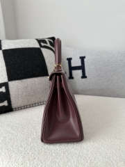 Kelly 28cm box   CC55 Rough H  Gold hardware