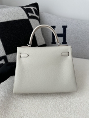 Kelly 28cm togo 8L Beton silver hardware