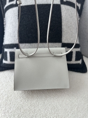 Kelly danse 22cm evercolor 80 Pearl Grey silver hardware
