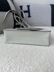 Kelly danse 22cm evercolor 80 Pearl Grey silver hardware