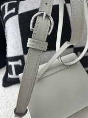 Kelly danse 22cm evercolor 80 Pearl Grey silver hardware