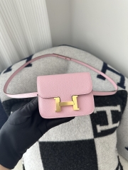 Constance slim evercolor  X9 Mauve sylvestre Gold hardware