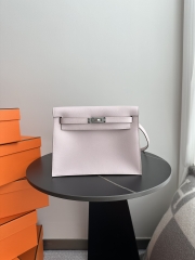 Kelly Danse 22cm Dancing Bag Swift Leather Mauve Pale