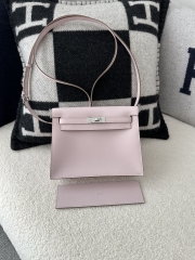 Kelly Danse 22cm Dancing Bag Swift Leather Mauve Pale