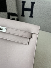 Kelly Danse 22cm Dancing Bag Swift Leather Mauve Pale