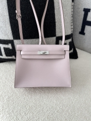 Kelly Danse 22cm Dancing Bag Swift Leather Mauve Pale
