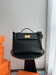 Kelly 2424 29cm Togo Swift Leather Bag