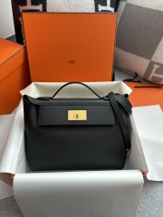 Kelly 2424 29cm Togo Swift Leather Bag
