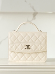 Chanel 25C Mini Backpack Early Spring Creamy White
