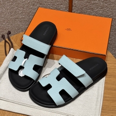 D-480 Chypre Sandal Crystal Blue Epsom Leather