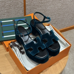 JD-580 Jam 30 Sandals Moss Green Suede