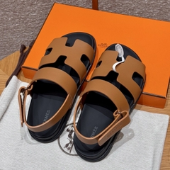 JD-520 226 Genius Women's Natural Cowhide Leather Sandals