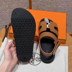 JD-520 226 Genius Women's Natural Cowhide Leather Sandals