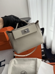 Kelly 2424 Mini Evercolor Swift Leather Bag 21cm